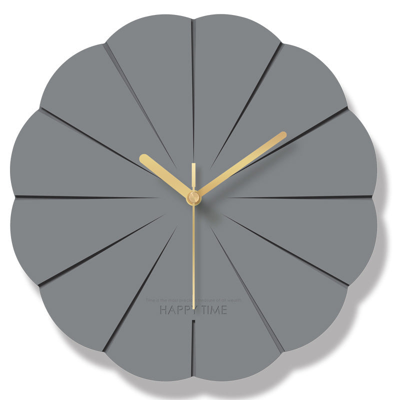 Creative Acrylic Dumbbell Wall Clock Silent Battery Operated Gym-Inspired Design