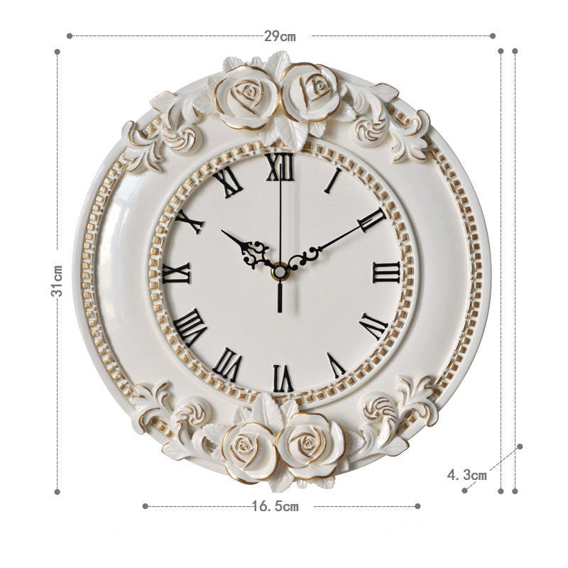 Modern Round Bedroom Classroom Office Quartz Clock Watch