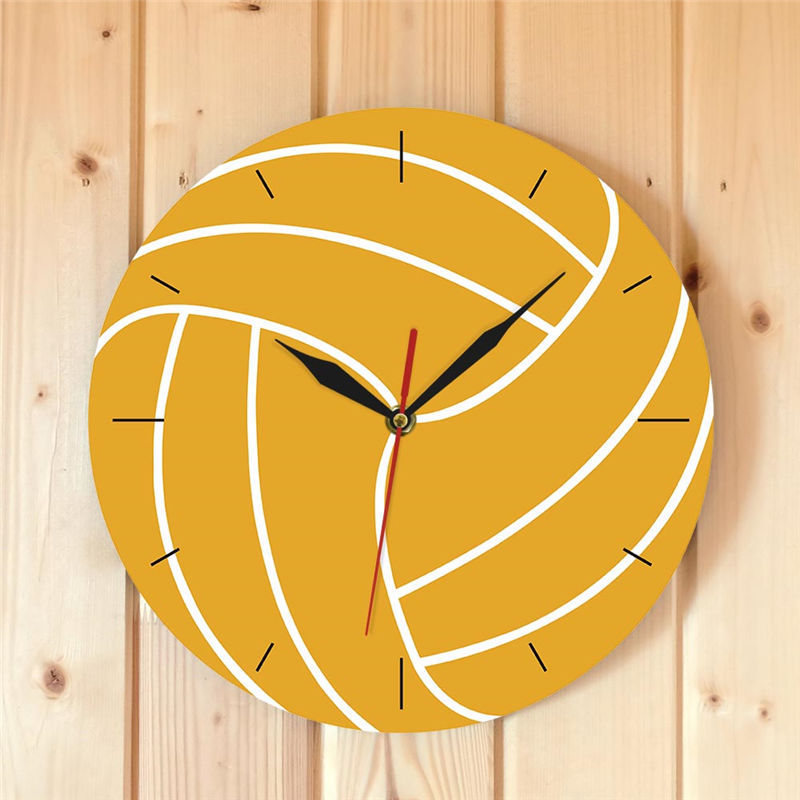 Fashion Wall Clock Volleyball Player Lovers Home Decoration Clock