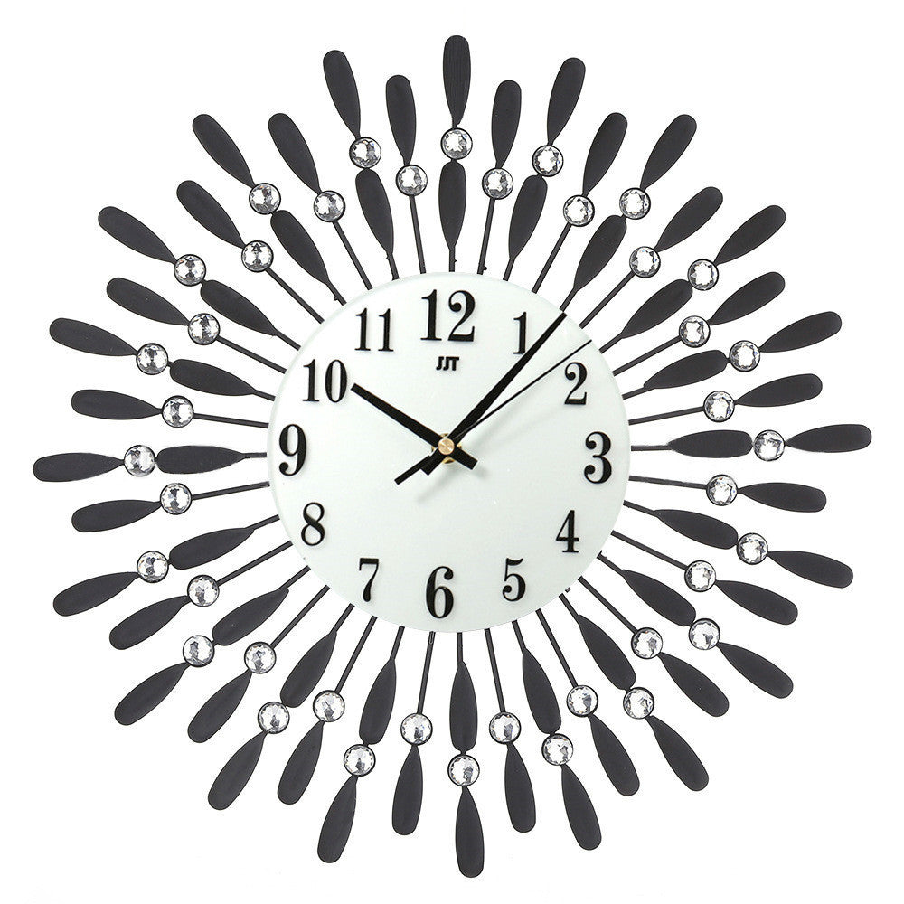 Clock Watch Wrought Iron Wall Clock Decoration