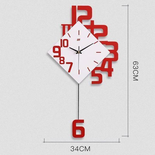 Fashion Wall Clock Wooden Creative Decorative Wall Watch