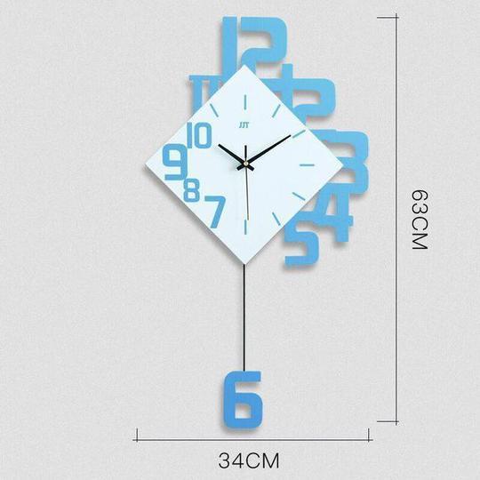 Fashion Wall Clock Wooden Creative Decorative Wall Watch