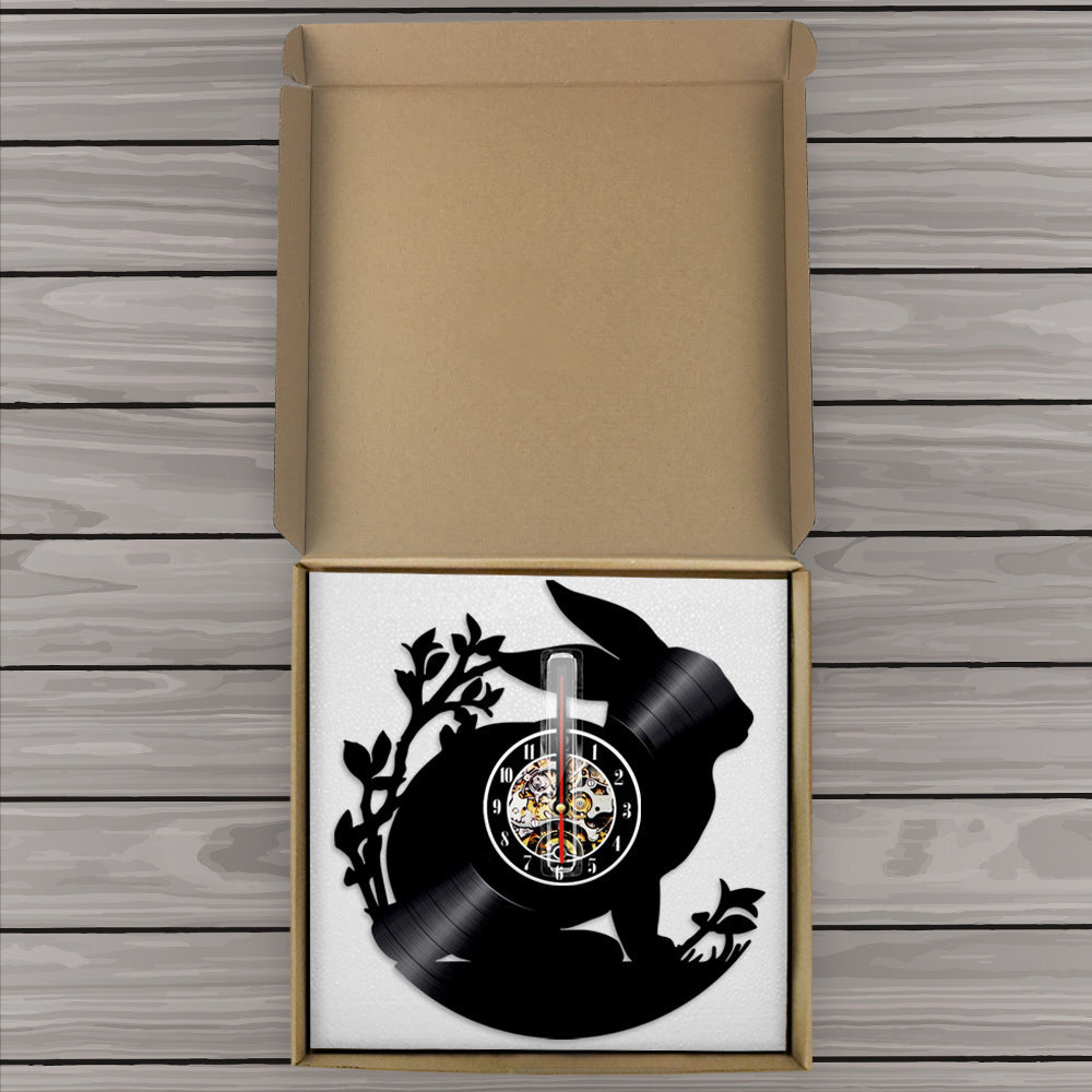 Wall Clock Art LED Night Light Wall Clock for Home & Office Decoration