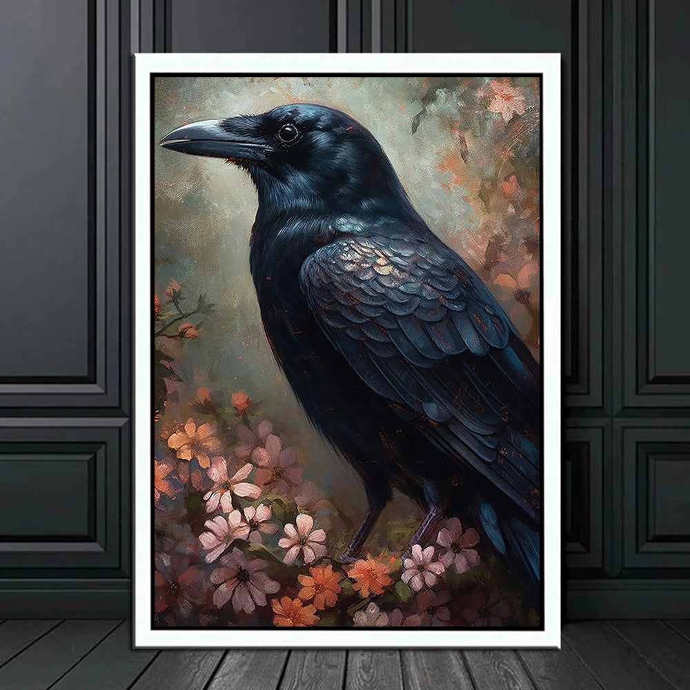 Dark Academy Art Wall Poster Victoria Crow Canvas