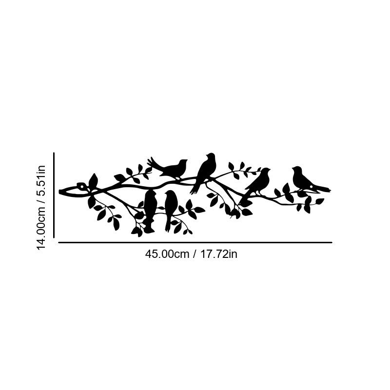 Abstract Animal Style Iron Wall Hanging European-Style Indoor Wall Decoration