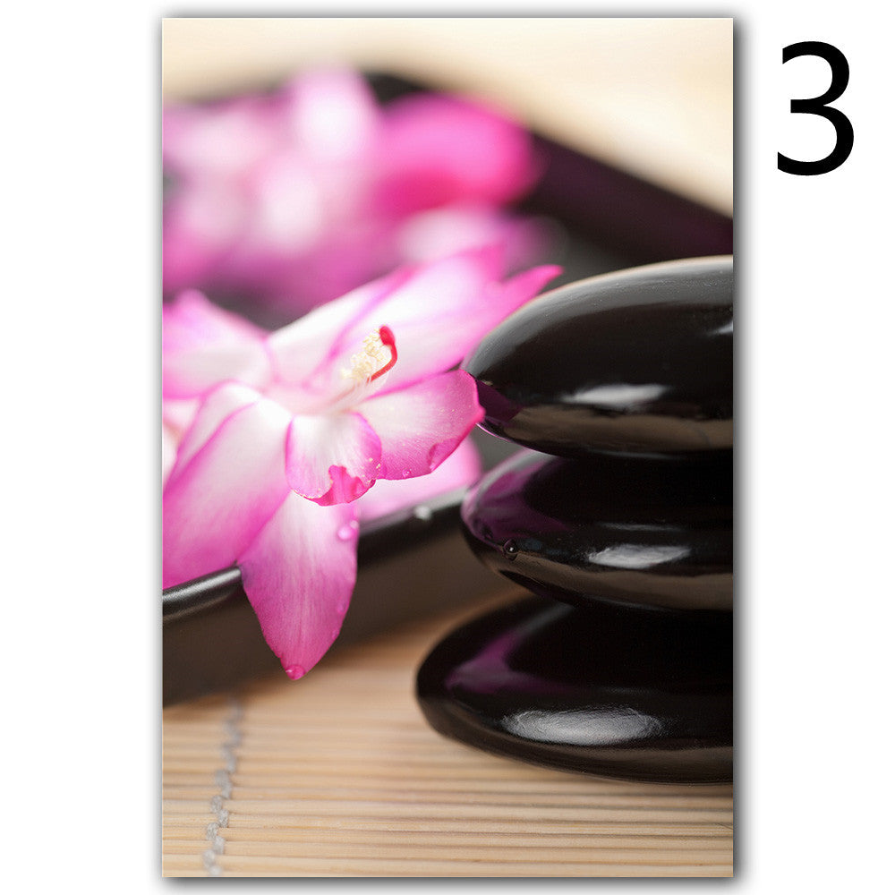 Spa Orchid Canvas Wall Art Elegant Print Poster