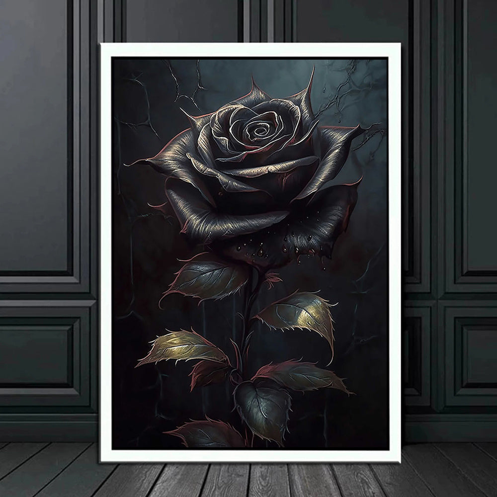 Dark Academy Art Wall Poster Victoria Crow Canvas