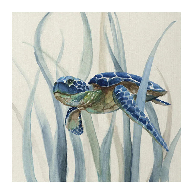 Turtle Canvas Painting – Frameless Wall Art Poster