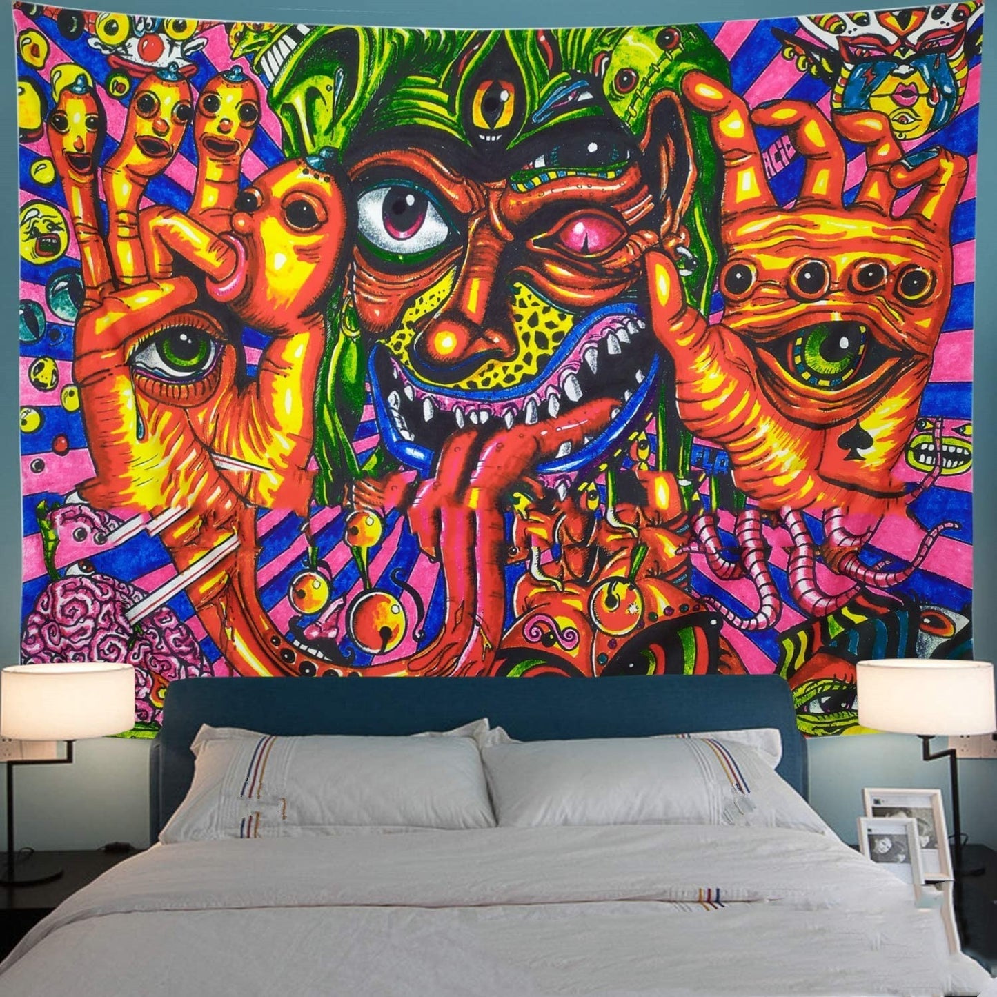 Bohemian Tapestry Wall Art In Many Colors
