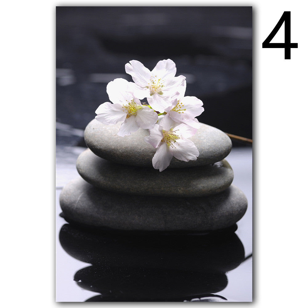 Spa Orchid Canvas Wall Art Elegant Print Poster