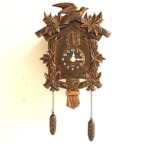 European-Style Cuckoo Wall Clock