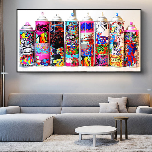 Canvas Wall Art Posters, Street Art