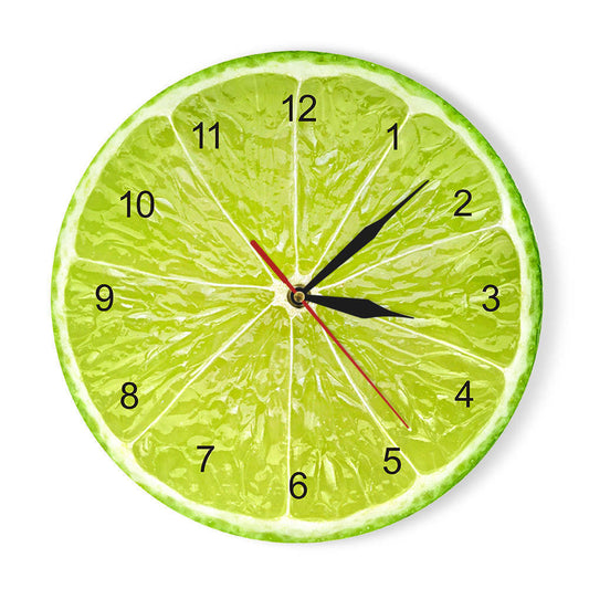 Fruit Series Wall Decoration Wall Clock Pineapple Slice Acrylic Wall Clock