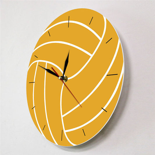 Fashion Wall Clock Volleyball Player Lovers Home Decoration Clock