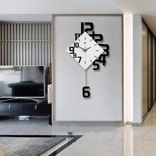 Fashion Wall Clock Wooden Creative Decorative Wall Watch