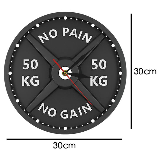Premium Zarael fitness bodybuilding acrylic wall clock