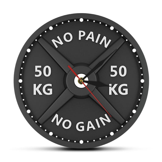 Premium Zarael fitness bodybuilding acrylic wall clock