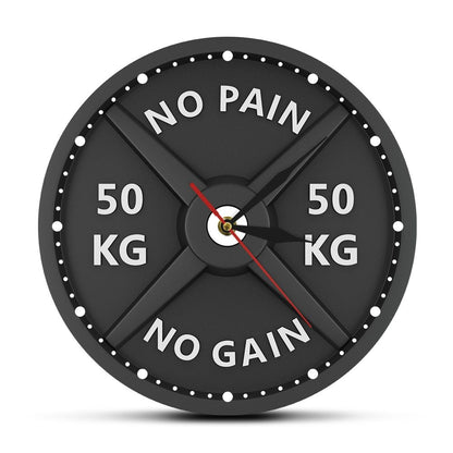 Premium Zarael fitness bodybuilding acrylic wall clock
