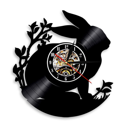 Wall Clock Art  LED Night Light Wall Clock for Home & Office Decoration
