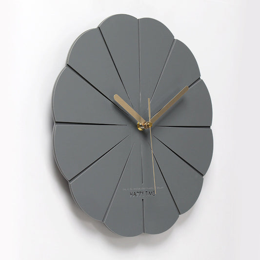 Creative Acrylic Dumbbell Wall Clock Silent Battery Operated Gym-Inspired Design