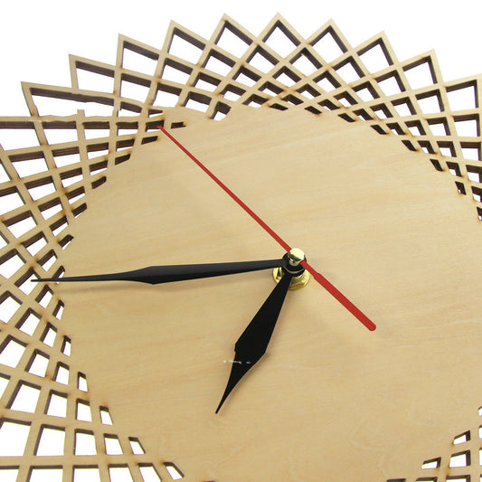 Modern Geometric Abstract Wall Clock12 Inch Nordic Style