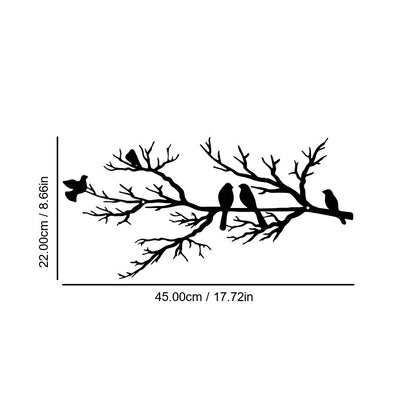 Abstract Animal Style Iron Wall Hanging European-Style Indoor Wall Decoration